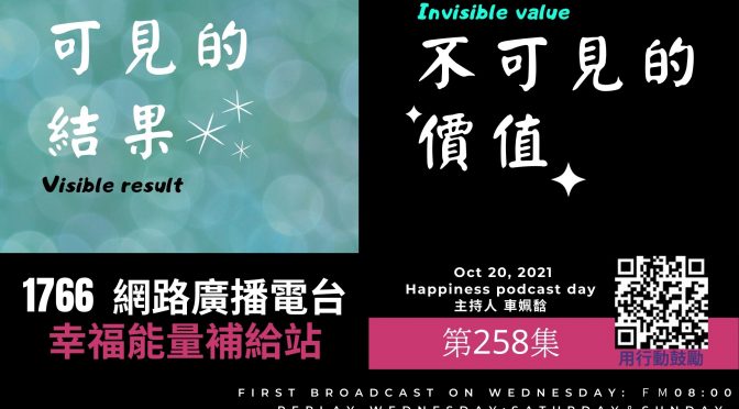 20211020「幸福能量補給站」節目預告